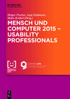 Buchcover Mensch und Computer 2015 – Usability Professionals