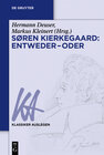 Buchcover Søren Kierkegaard: Entweder – Oder