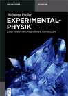 Buchcover Wolfgang Pfeiler: Experimentalphysik / Statistik, Festkörper, Materialien