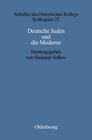 Buchcover Deutsche Juden und die Moderne