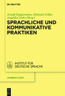 Buchcover Sprachliche und kommunikative Praktiken