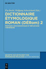 Buchcover Dictionnaire Étymologique Roman (DÉRom) 2