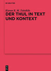 Buchcover Der Thul in Text und Kontext