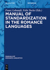 Buchcover Manual of Standardization in the Romance Languages