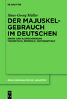 Buchcover Der Majuskelgebrauch im Deutschen