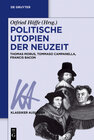 Buchcover Politische Utopien der Neuzeit