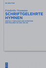 Buchcover Schriftgelehrte Hymnen