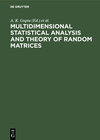 Buchcover Multidimensional Statistical Analysis and Theory of Random Matrices