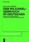 Buchcover Der Majuskelgebrauch im Deutschen