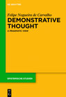 Buchcover Demonstrative Thought