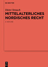 Buchcover Mittelalterliches nordisches Recht