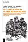 Buchcover Die akademische "Achse Berlin-Rom"?