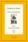 Buchcover Sigmund von Birken: Werke und Korrespondenz / Poetische Lorbeer-Wälder