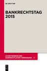 Buchcover Bankrechtstag 2015