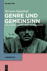 Buchcover Genre und Gemeinsinn