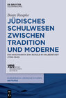 Buchcover Jüdisches Schulwesen zwischen Tradition und Moderne
