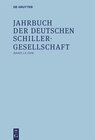 Buchcover Jahrbuch der Deutschen Schillergesellschaft / 2016