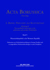 Buchcover Acta Borussica - Neue Folge. Preußen als Kulturstaat. Der preußische... / Wissenschaftspolitik in der Weimarer Republik