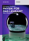 Buchcover Physik für das Lehramt / Kondensierte Materie