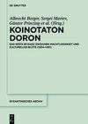 Buchcover Koinotaton Doron