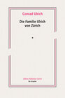 Buchcover Die Familie Ulrich von Zürich