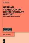 Buchcover German Yearbook of Contemporary History / Holocaust and Memory in Europe