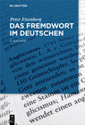 Buchcover Das Fremdwort im Deutschen