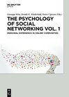 Buchcover The Psychology of Social Networking Vol.1