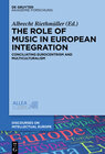 Buchcover The Role of Music in European Integration