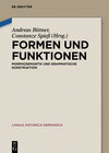 Buchcover Formen und Funktionen