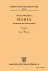 Buchcover Maria