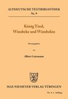 Buchcover König Tirol, Winsbeke und Winsbekin
