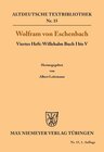 Buchcover Willehalm Buch I bis V