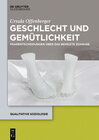 Buchcover Geschlecht und Gemütlichkeit