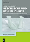 Buchcover Geschlecht und Gemütlichkeit