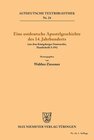 Buchcover Eine ostdeutsche Apostelgeschichte des 14. Jahrhunderts