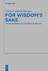 Buchcover For Wisdom's Sake