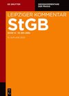 Buchcover Strafgesetzbuch. Leipziger Kommentar / §§ 263-266b