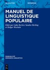 Buchcover Manuel de linguistique populaire