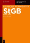 Buchcover Strafgesetzbuch. Leipziger Kommentar / Völkerstrafgesetzbuch