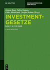 Buchcover Investmentgesetze / §§ 1 - 90 KAGB
