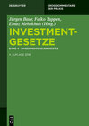 Buchcover Investmentgesetze / Investmentsteuergesetz