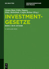 Buchcover Investmentgesetze / §§ 91 - 213 KAGB
