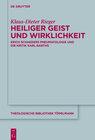 Buchcover Heiliger Geist und Wirklichkeit