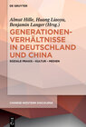Buchcover Generationenverhältnisse in Deutschland und China