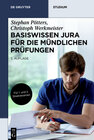 Buchcover Basiswissen Jura für die mündlichen Prüfungen