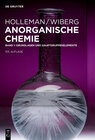 Buchcover Holleman • Wiberg Anorganische Chemie / Grundlagen und Hauptgruppenelemente