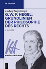 Buchcover G. W. F. Hegel: Grundlinien der Philosophie des Rechts