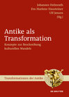 Buchcover Antike als Transformation