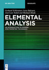 Buchcover Elemental Analysis